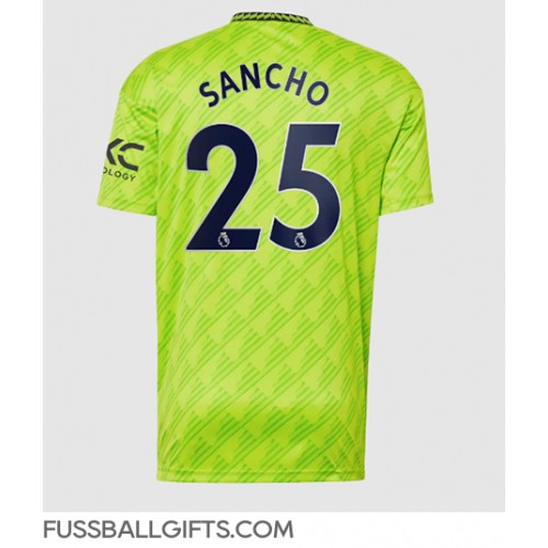 Manchester United Jadon Sancho #25 Fußballbekleidung 3rd trikot 2022-23 Kurzarm